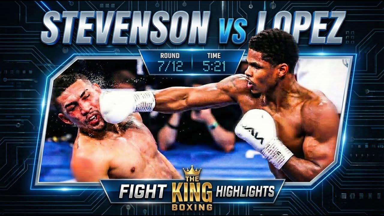 Teofimo lopez VS Shakur Stevenson FULL FIGHT 2026