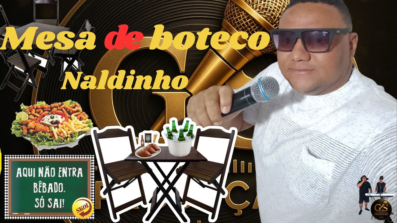 mesa de boteco