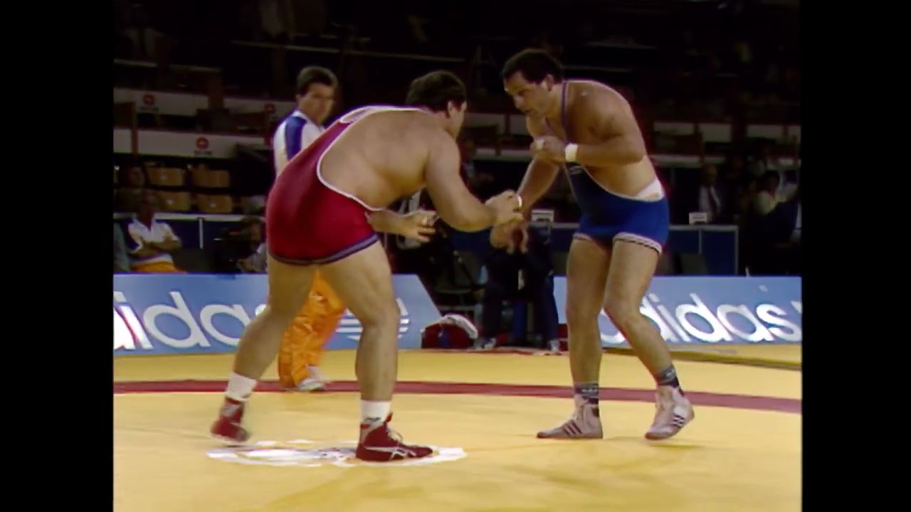 Bruce Baumgartner vs Aslan Khadartzev  | 1989 Semi Finals at the World Championship in Martigny, SUI