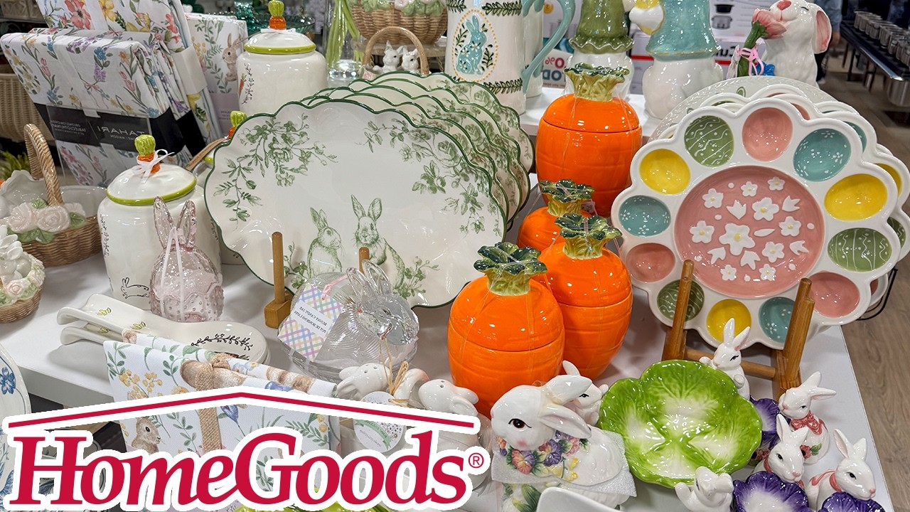 🌷 HOMEGOODS NEW EASTER 2026 FINDS 💛 TABLEWARE, DECOR, TEXTILES & BEDDING | GIFT IDEAS