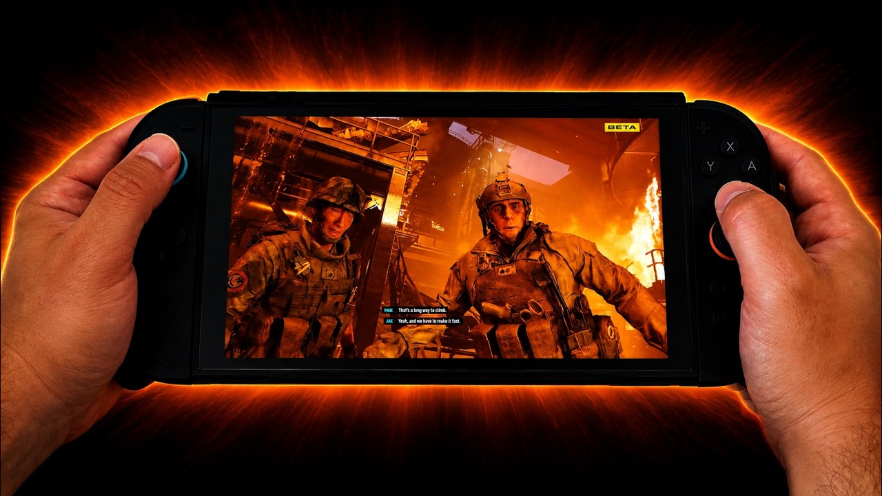Call of Duty Modern Warfare 4 | Геймплей миссии кампании на Switch 2 в стационарном и портативном...