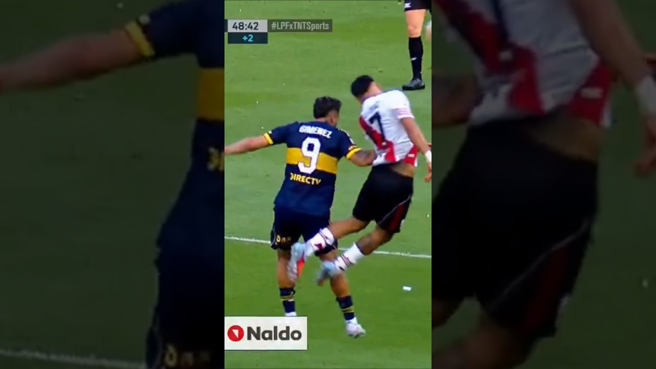 Robo? hubo falta de Gimenez a Diaz previo al gol de Boca??