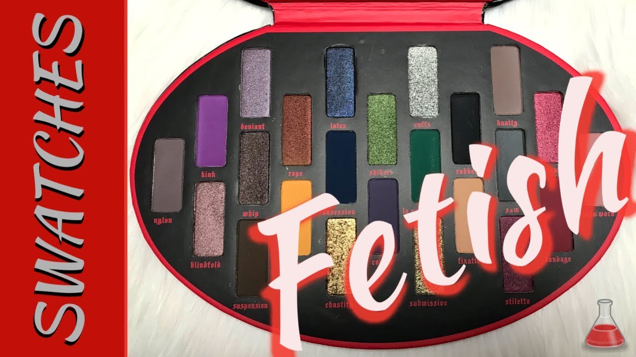 First Look! Kat Von D Fetish Palette | Unboxing, Finger and Brush Swatches