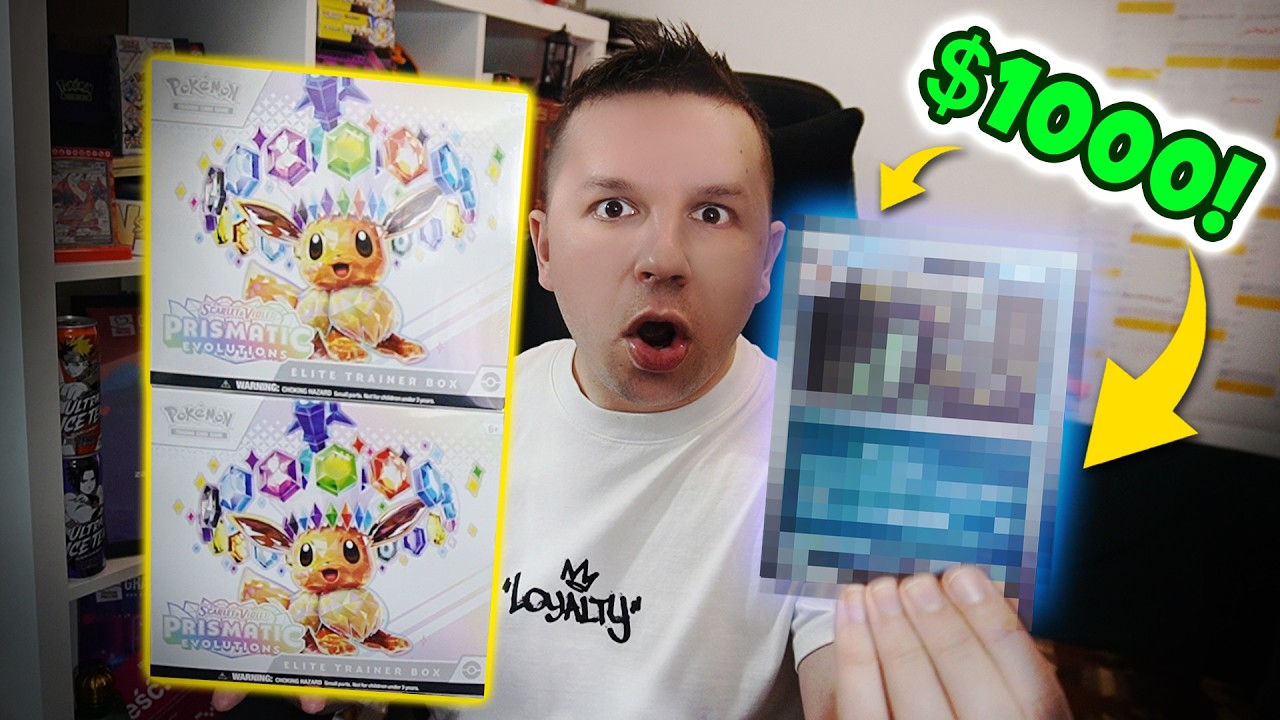 Pokemon Prismatic Evolutions ЛУЧШИЙ! Pull GOD ETB