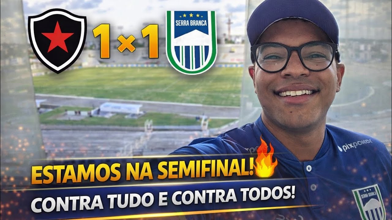 ESTAMOS NA SEMIFINAL DO PARAIBANO!