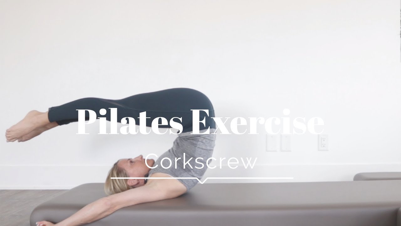 Pilates Mat - Corkscrew Exercise