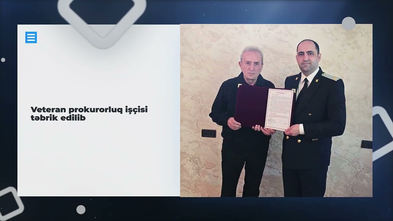 Baş Prokurorluğun Mətbuat xidməti həftəlik icmalı təqdim edir