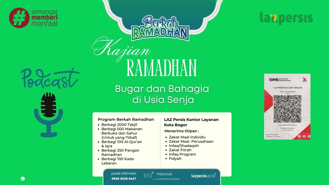 Bugar dan Bahagia di Usia Senja