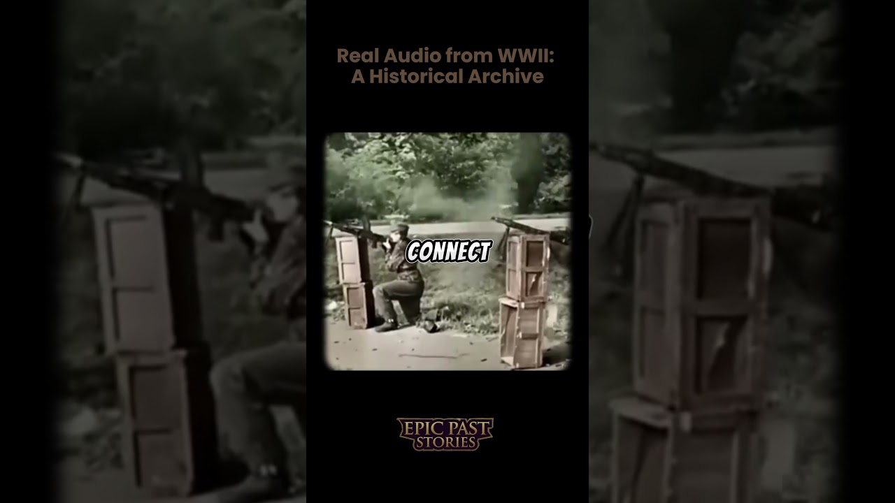 Real Audio from WWII A Historical Archive