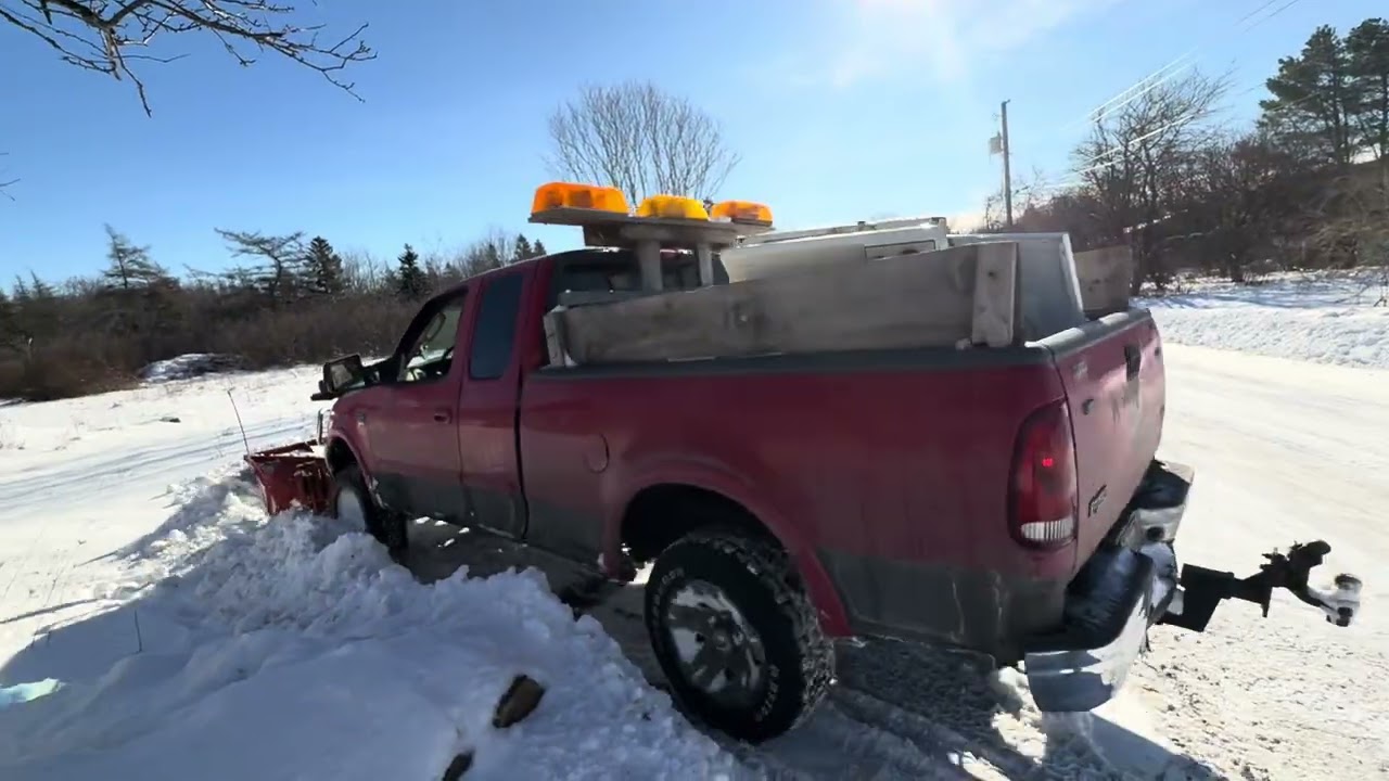 EASTcoast  Doing What!!!!! F150 Moving SnowNovaScotia#Canada