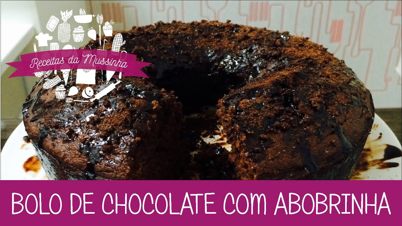 Bolo de Chocolate com Abobrinha Vegano - Episódio 42 - Receitas da Mussinha