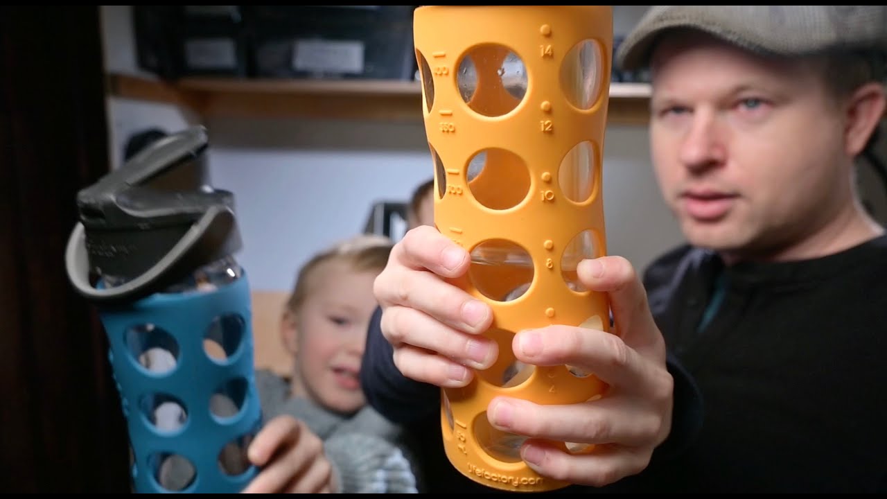 Lifefactory 16-Ounce Dishwasher Safe Water Bottle