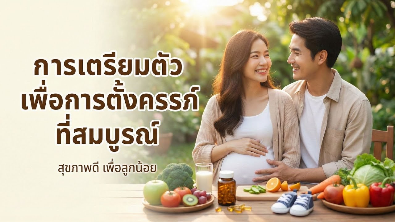การเตรียมตัวเพื่อการตั้งครรภ์ที่สมบรูณ์