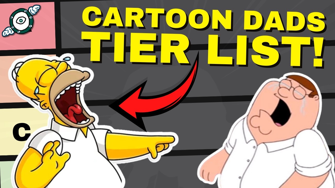 Cartoon Dads Tier Ranking!