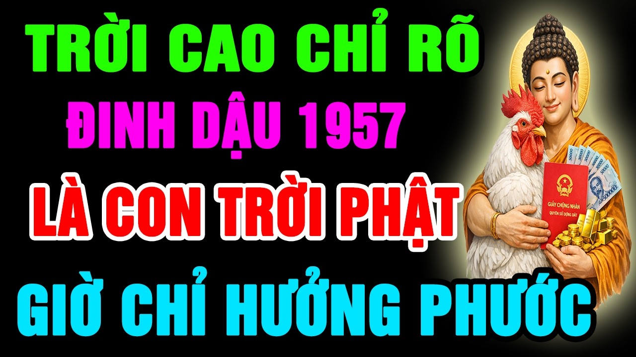 Trời Cao Chỉ Rõ, Đinh Dậu 1957 Là Con Trời Phật, Có Phước Lớn Hậu Vận Rất Sướng Có Điểm Này Là Biết