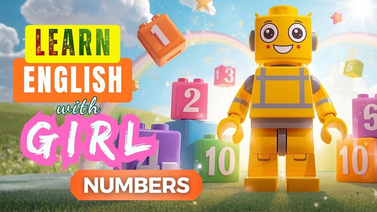 Learn Numbers | Calm English Story for Kids | Learn English with Girl