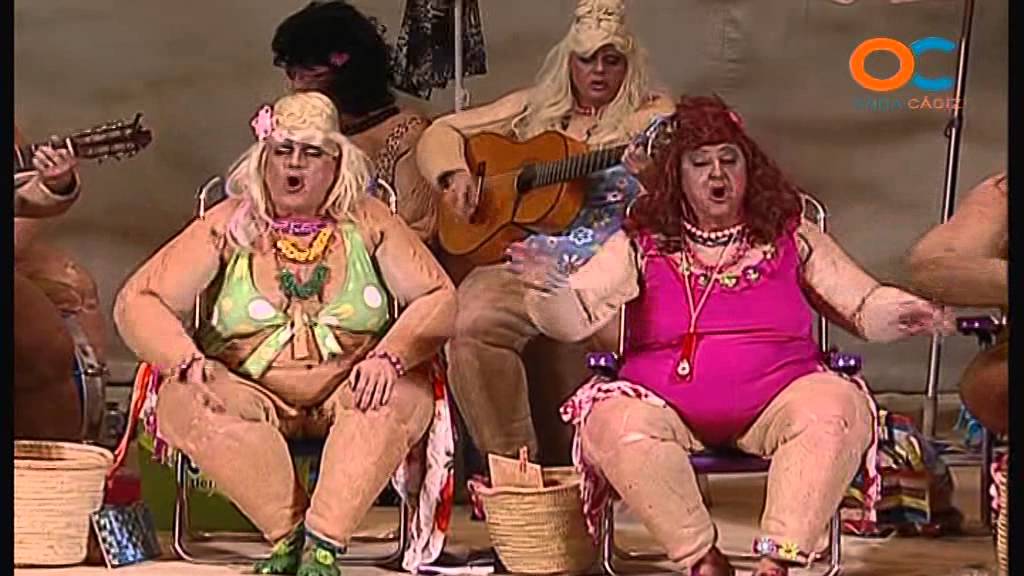 Chirigota, Ahora es cuando se está bien aquí - Preliminares -