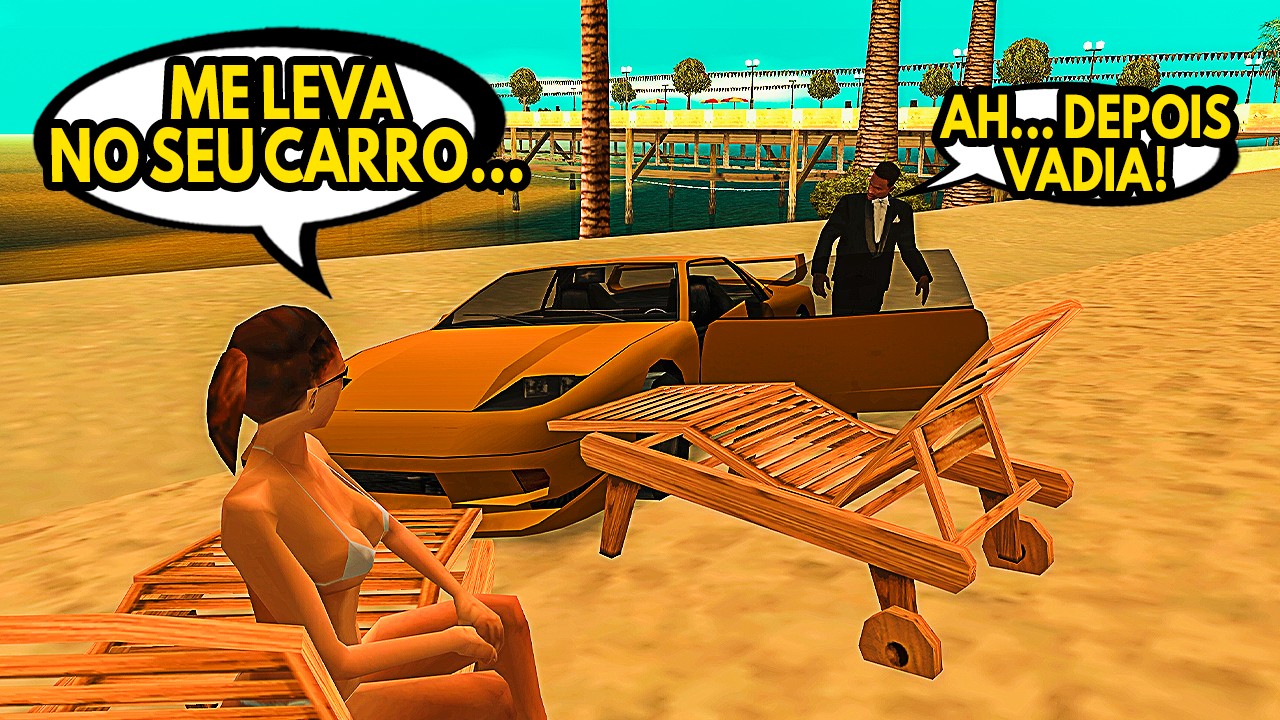 INSANO ESSE MOD - TODOS NPCS do GTA FALANDO e REAGINDO EM PORTUGUÊS (novo GTA SA Dublado)