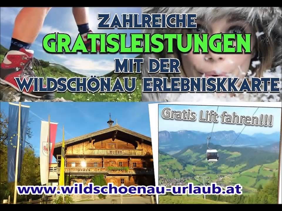 Wildschoenau Urlaub Sommer Tirol &Ouml;sterreich gratis Lift fahren Wildsch&ouml;naucard Sommerurlaub