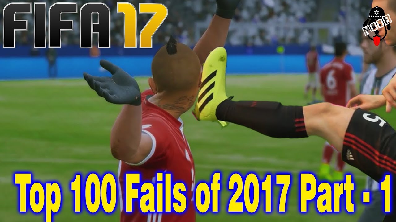Fifa17 Top 100 Fails of 2017 Part - 1 &diams; Funny Moments Glitches Compilation
