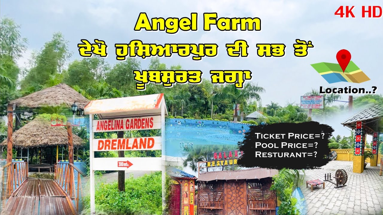 Angel Farm Hoshiarpur |First Vlog | Dholbaha | Best place in Hoshiarpur | Swimming Pool