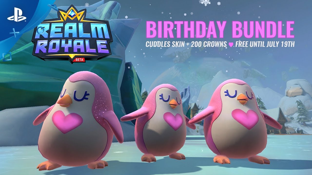 Realm Royale | Birthday Bundle Giveaway | PS4