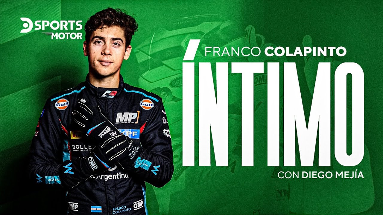 ¡EXCLUSIVO #DSPORTSMotor! Franco #Colapinto: la ilusión del piloto argentino en la #F1