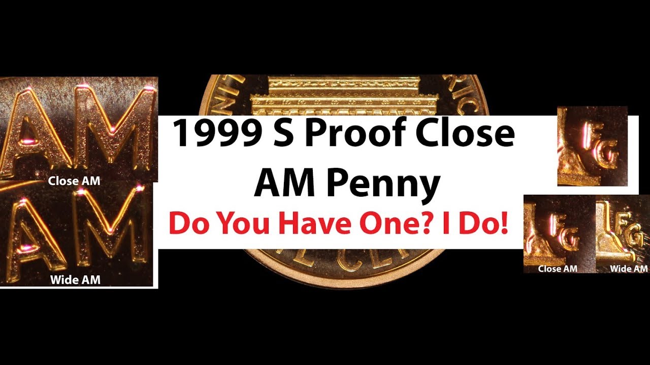 1999 S Close AM Proof Lincoln Cent Found In Silver Proof Set