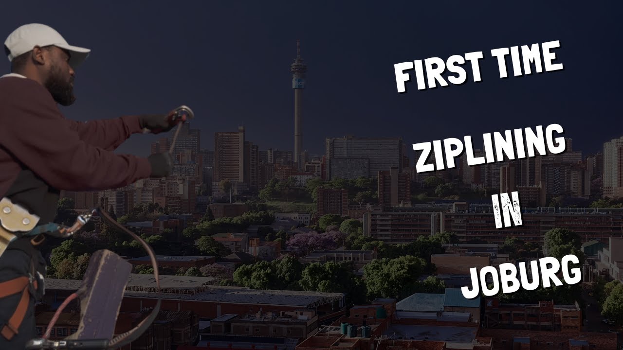 First Time Ziplining in Johannesburg, South Africa