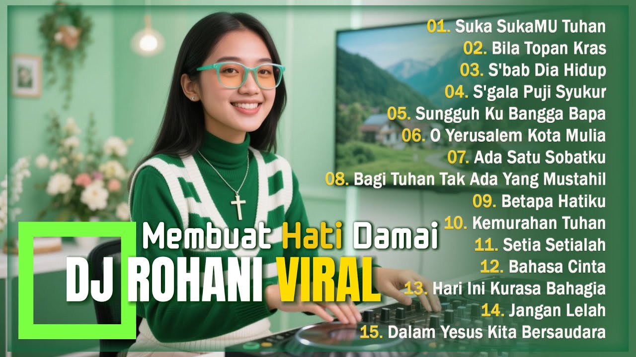 LAGU ROHANI VERSI DJ REMIX ❤️ DJ Rohani Merdu & Sejuk Dihati Yang Membawa Damai & Ketenangan Hidup