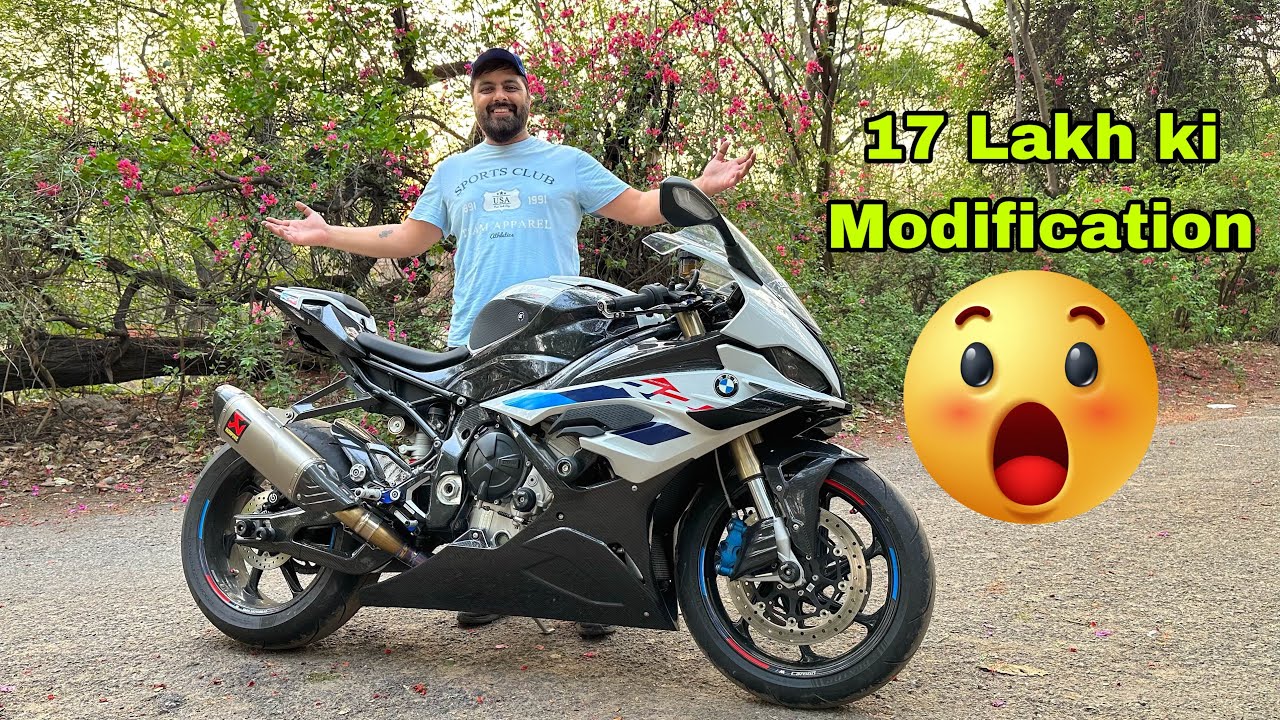 30 Lakh ki BMW S1000RR mein 17 lakh ki Modifications || The Most Loaded BMW S1000RR Of INDIA