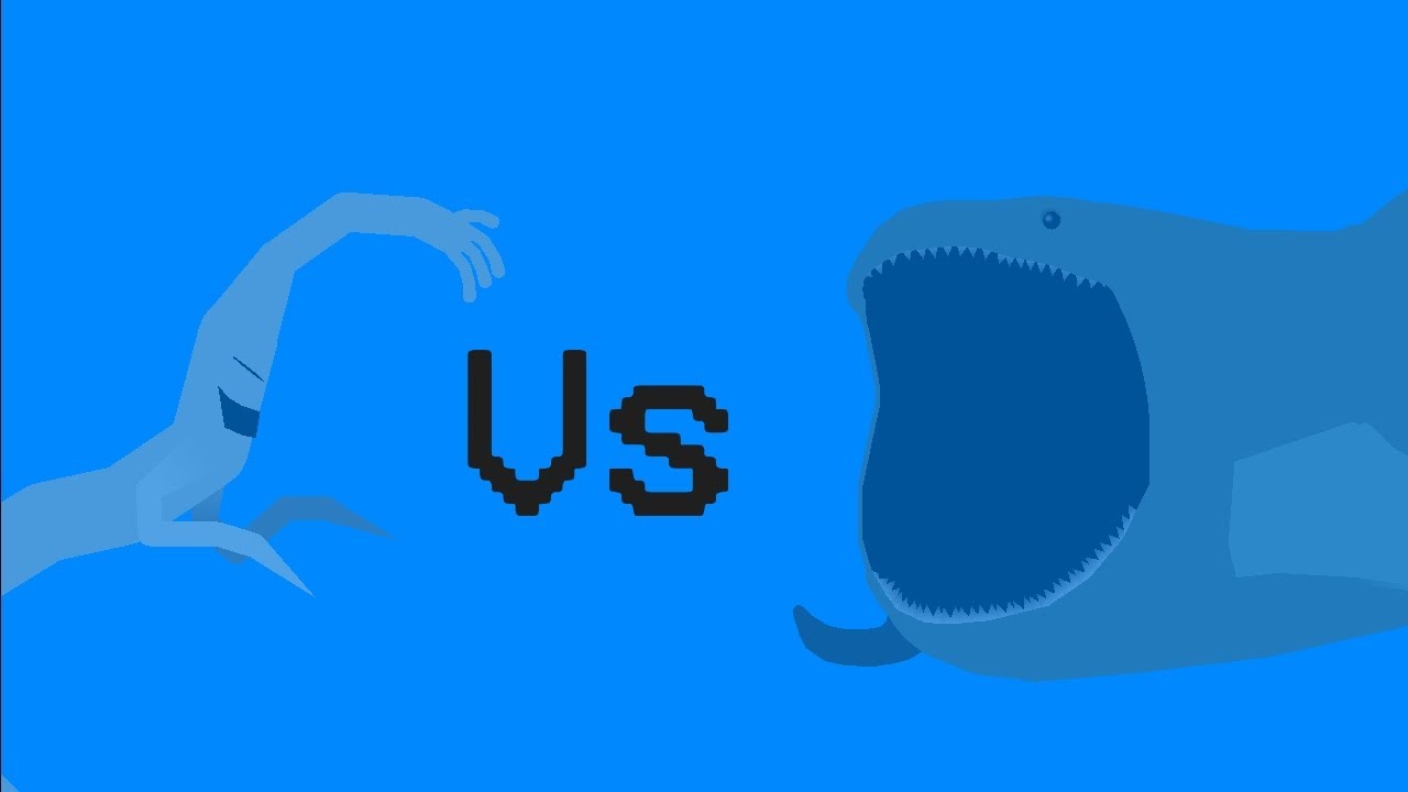 Sea hand creature vs the bloop (Short fight animation)