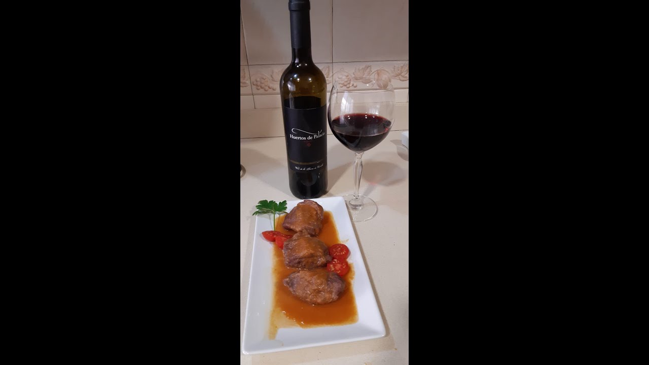 CARRILLADAS DE CERDO AL VINO TINTO, EN OLLA GM H DELUXE