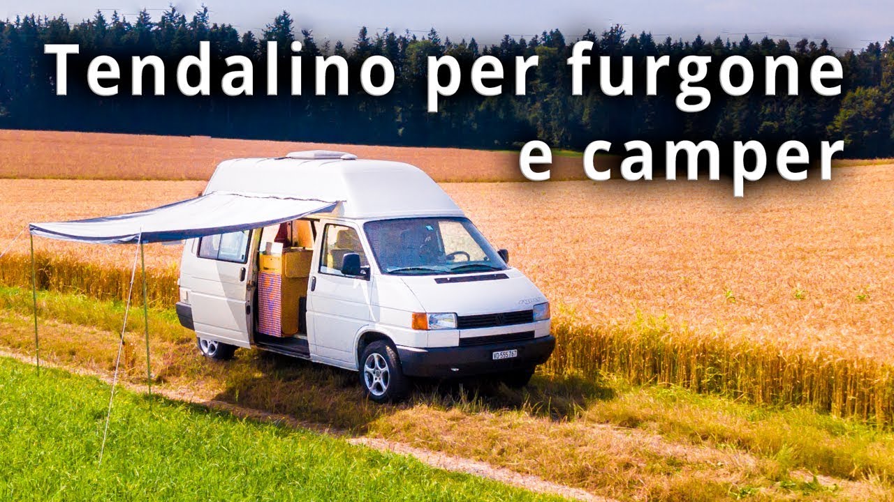 Tendalino per camper e furgone a 60€ - Obelink Sunny 260 - Recensione - Boccalino Bus