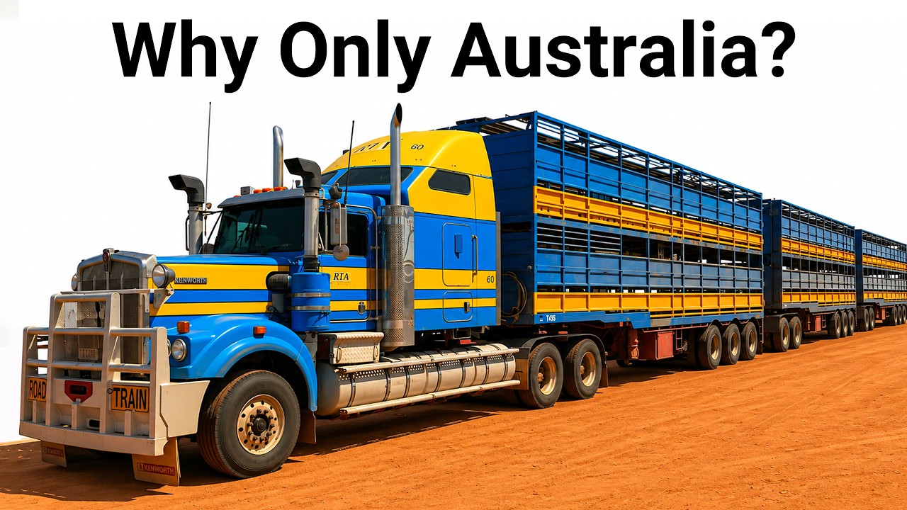 Why Are Road-Trains Only Found in Australia?