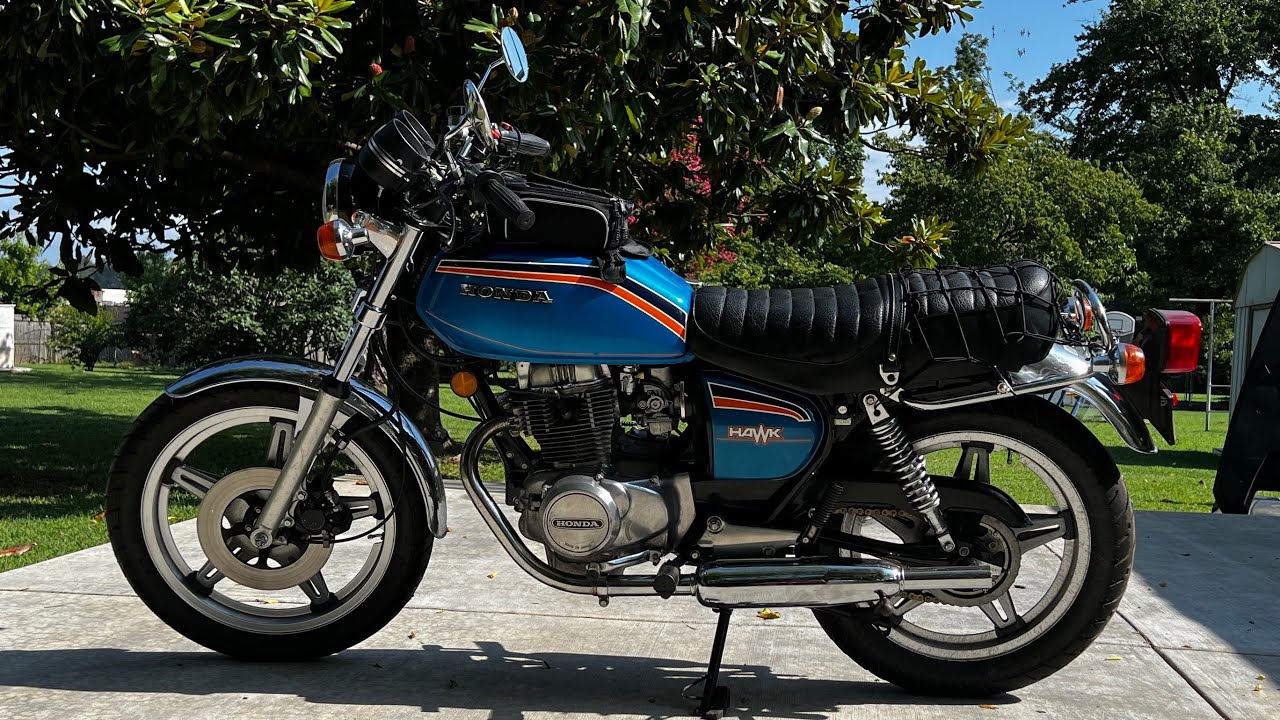 1978 Honda CB400 Hawk - quick ride