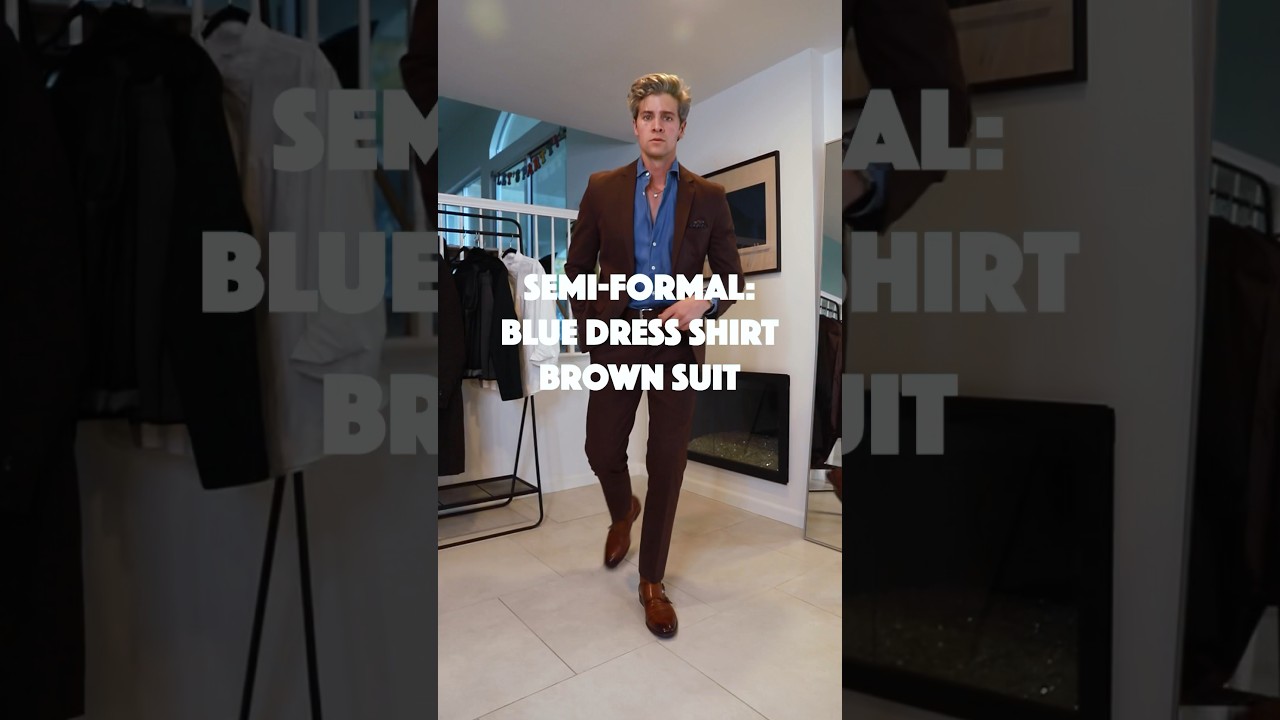 Is Brown the Best Suit Color??