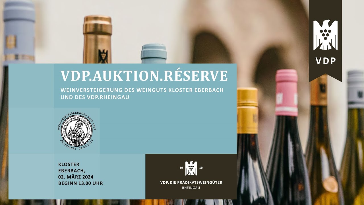 VDP.AUKTION.RÉSERVE 2024 - VDP.Rheingau