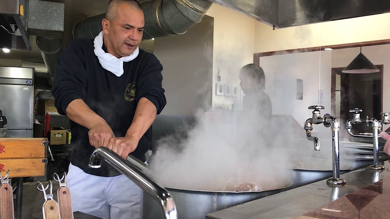 神回【家系ラーメン元四天王の貴重映像】王道家の職人技一部始終を大公開！ramen How to make Iekei Ramen