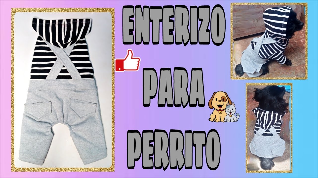 ENTERIZO PARA PERRO 🐕 - ropa para perro 🐶