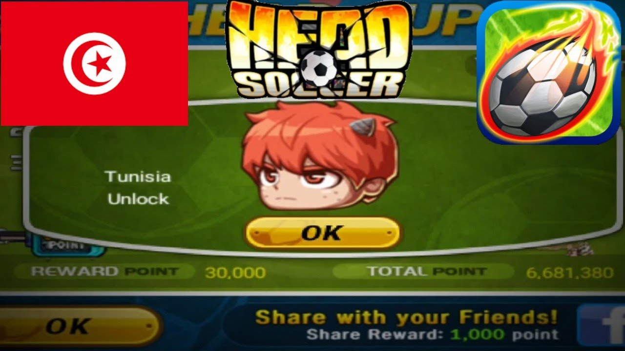 Como Desbloquear al Personaje de Tunez Head Soccer