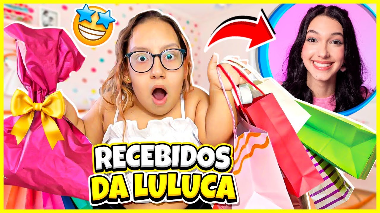 Lembrancinhas da FESTA de ANIVERSÁRIO da Luluca - Clau Santana e MC Divertida