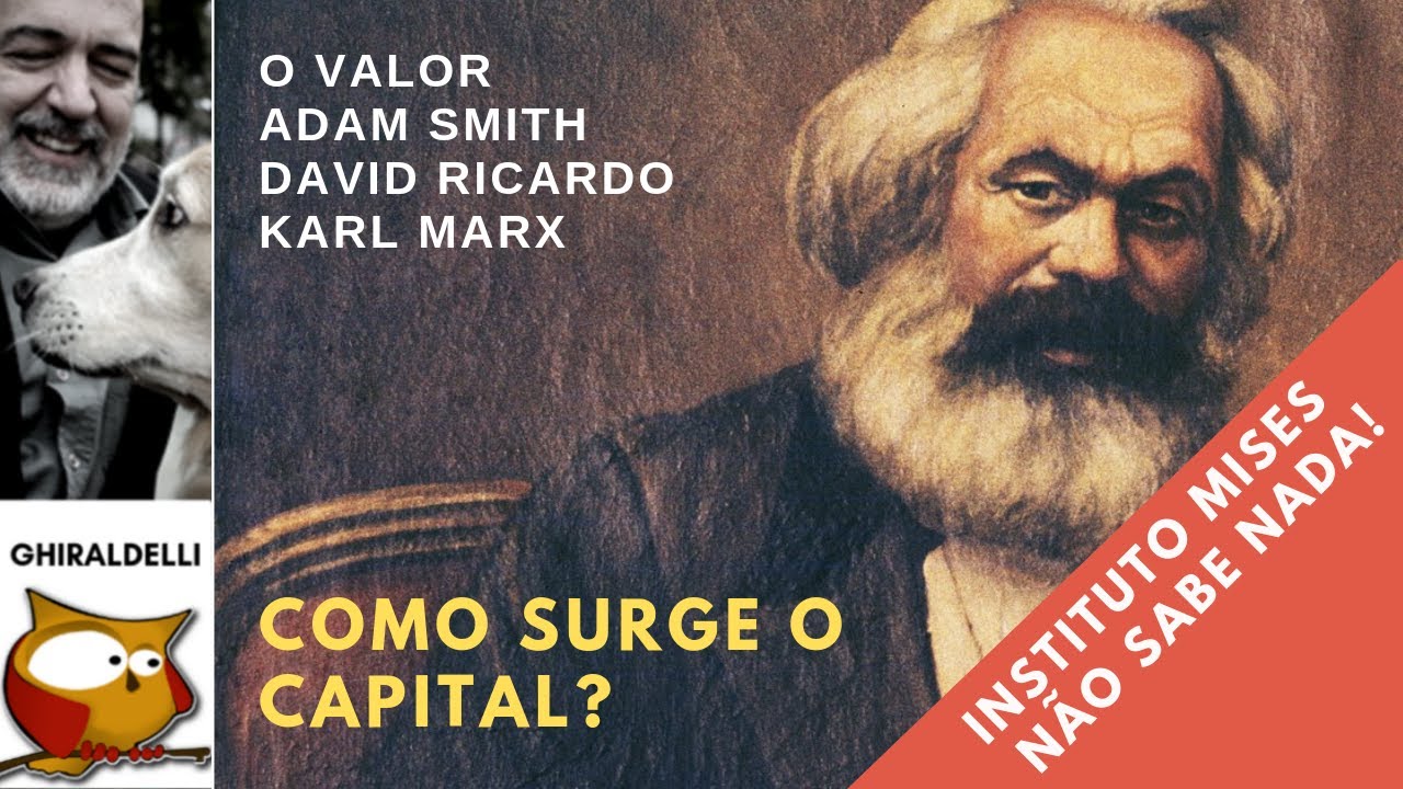 COMO SURGE O CAPITAL. O Instituto Mises não sabe nada!