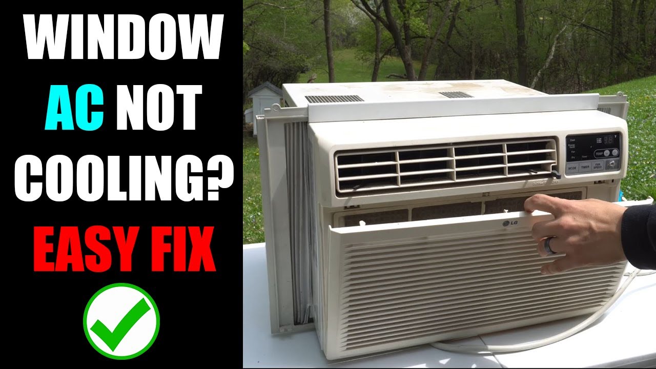 Window Air Conditioner Not Cooling And The Most Common Fix