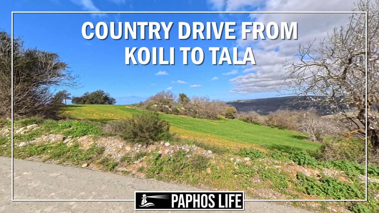 A Spring Country Drive From Koili To Tala - Paphos 2026