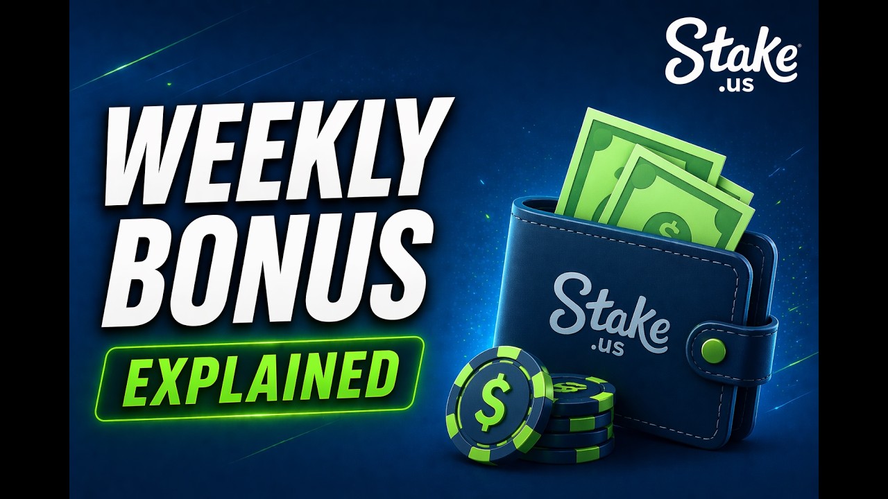 Stake.us Weekly Bonus EXPLAINED