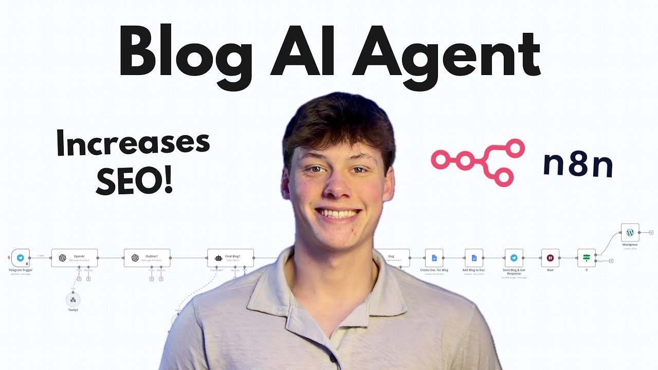 I Built an AI Agent to Automate a Business's Blog Posts (Human in the Loop)
