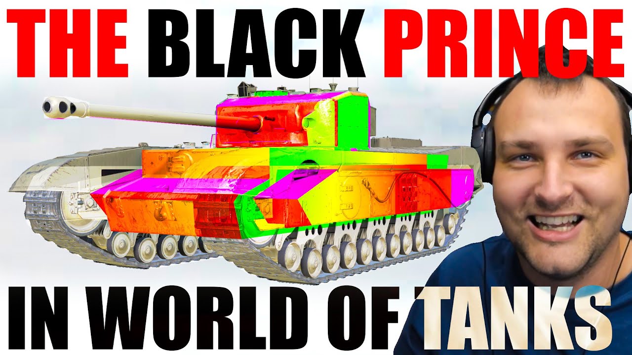 The Black Prince in World of Tanks!