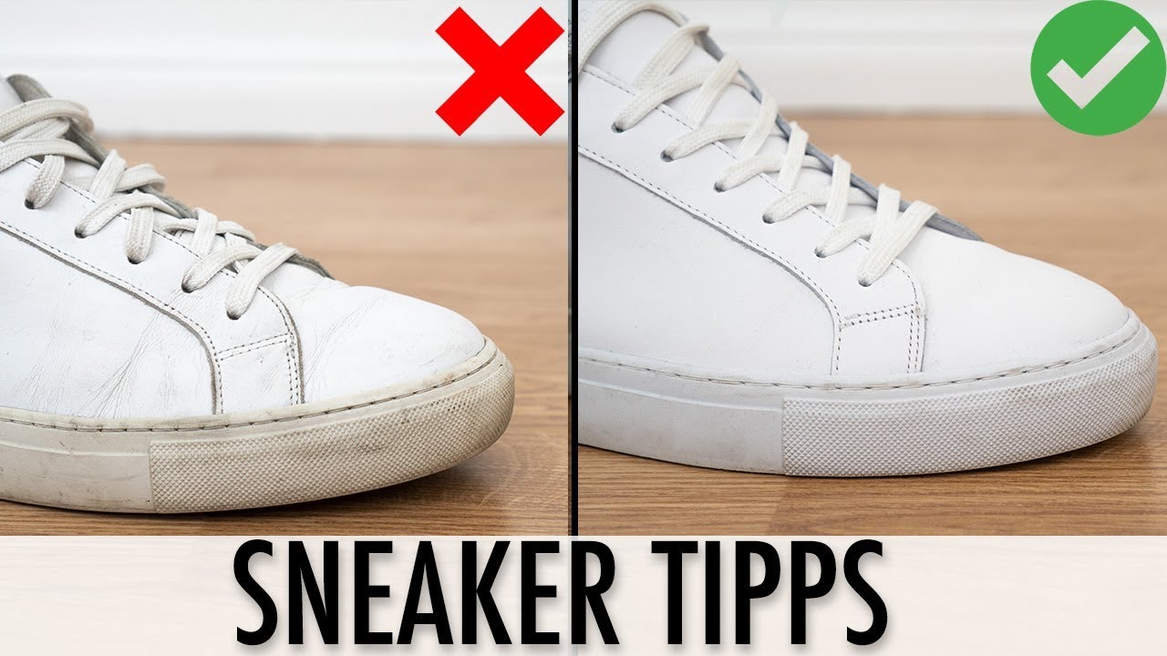 SNEAKER PFLEGEN & SCH&Uuml;TZEN ● 5 einfache TIPPS f&uuml;r gepflegte SNEAKER