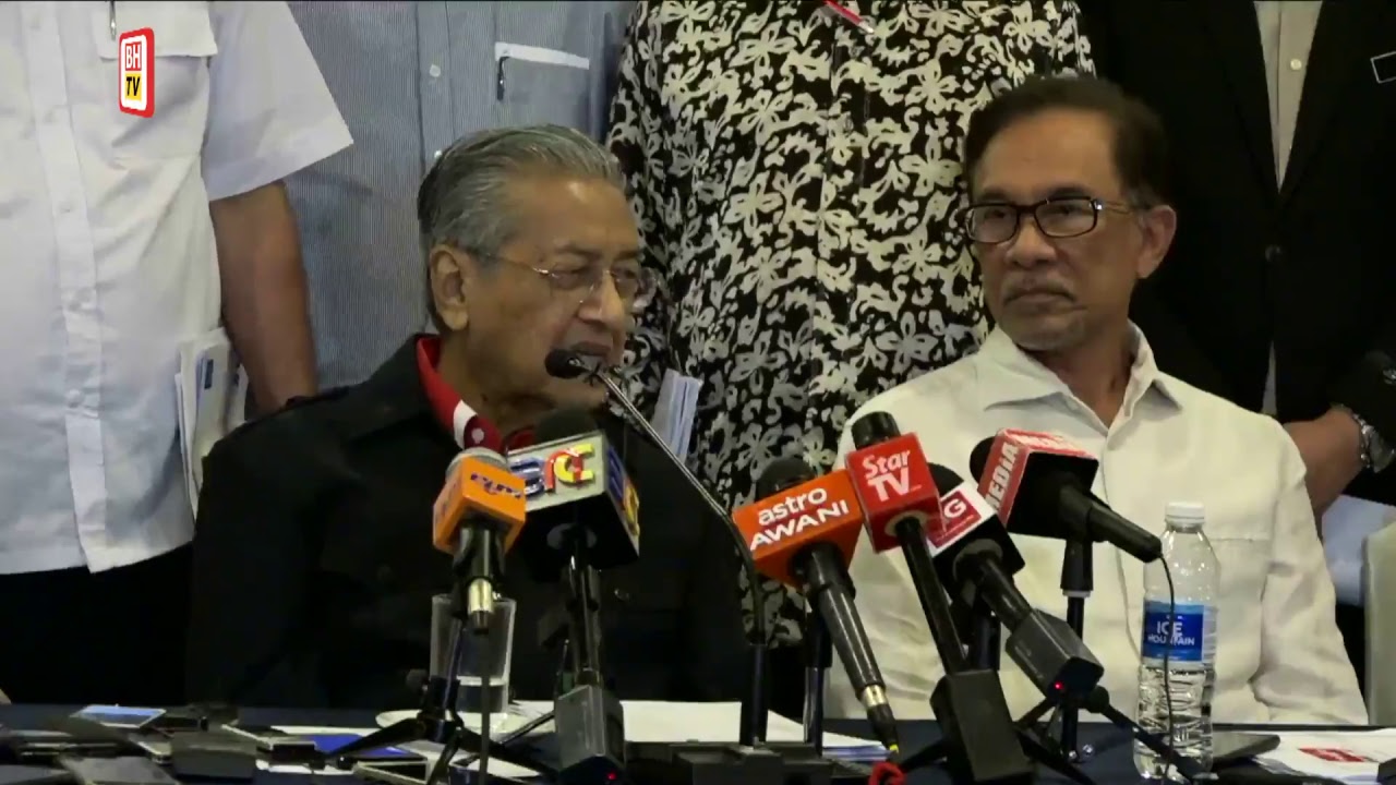 [LIVE] Sidang Media Perdana Menteri Tun Dr Mahathir Mohamad